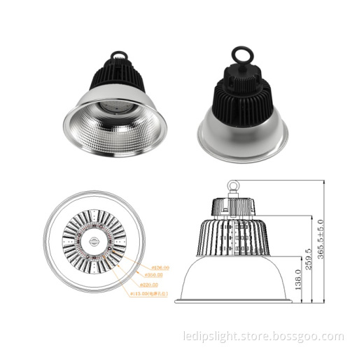 K1 Series led high bay light 150W